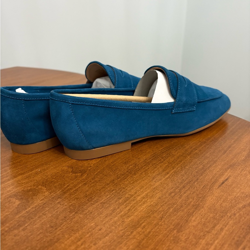 Aerosoles Blue Suede Loafers